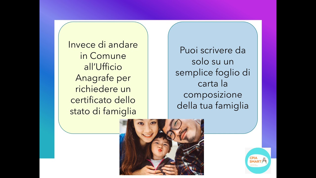 L'autocertificazione