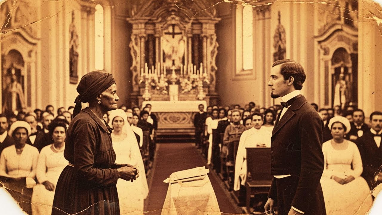 "A ESCRAVA CRIOU UM BEBÊ BRANCO COMO FILHO — MAS NO DIA DO CASAMENTO DELE ELA DISSE QUE..."