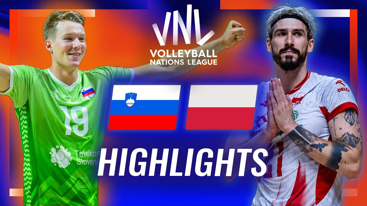 Slovenia 🇸🇮 vs. Poland 🇵🇱 - Semi Final | Highlights | Men's VNL 2026