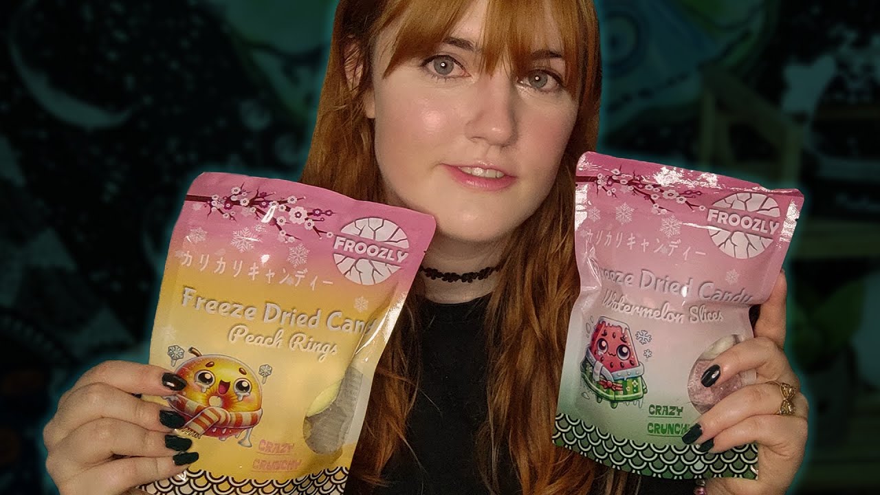 ASMR ♡ Trying Freeze Dried Gummies ~ Extrem Crunchy Eatingsounds