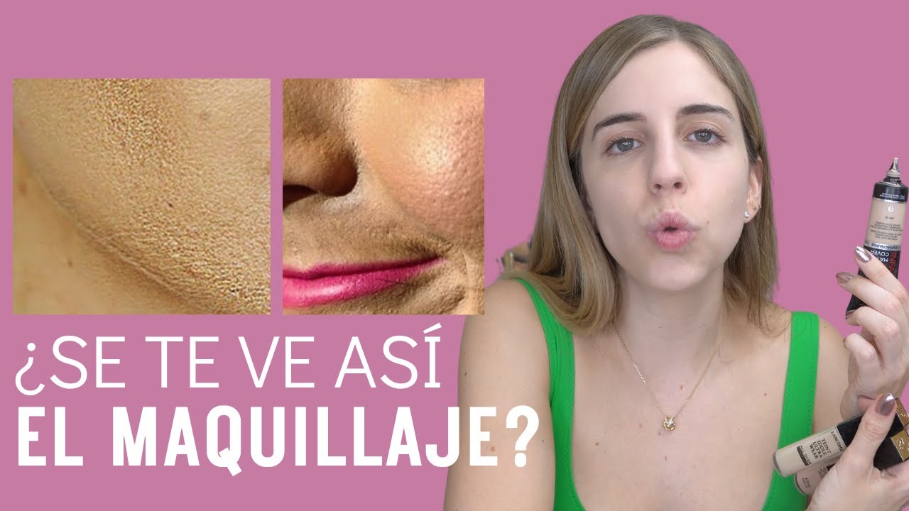 ¿NO SE TE VE BONITA LA PIEL CON MAQUILLAJE? Haz esto y me agradecerás