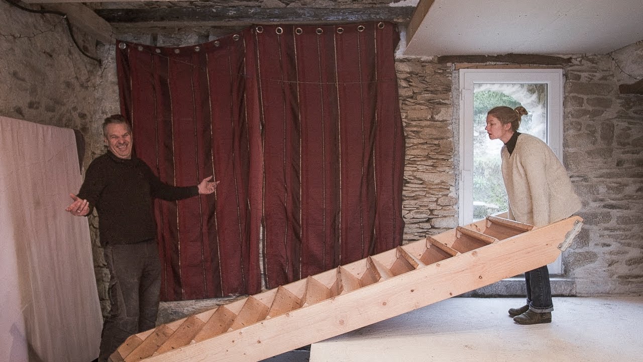 Moving the Staircase, Cutting Trees, Repointing Stone | Steady Work, Real Life