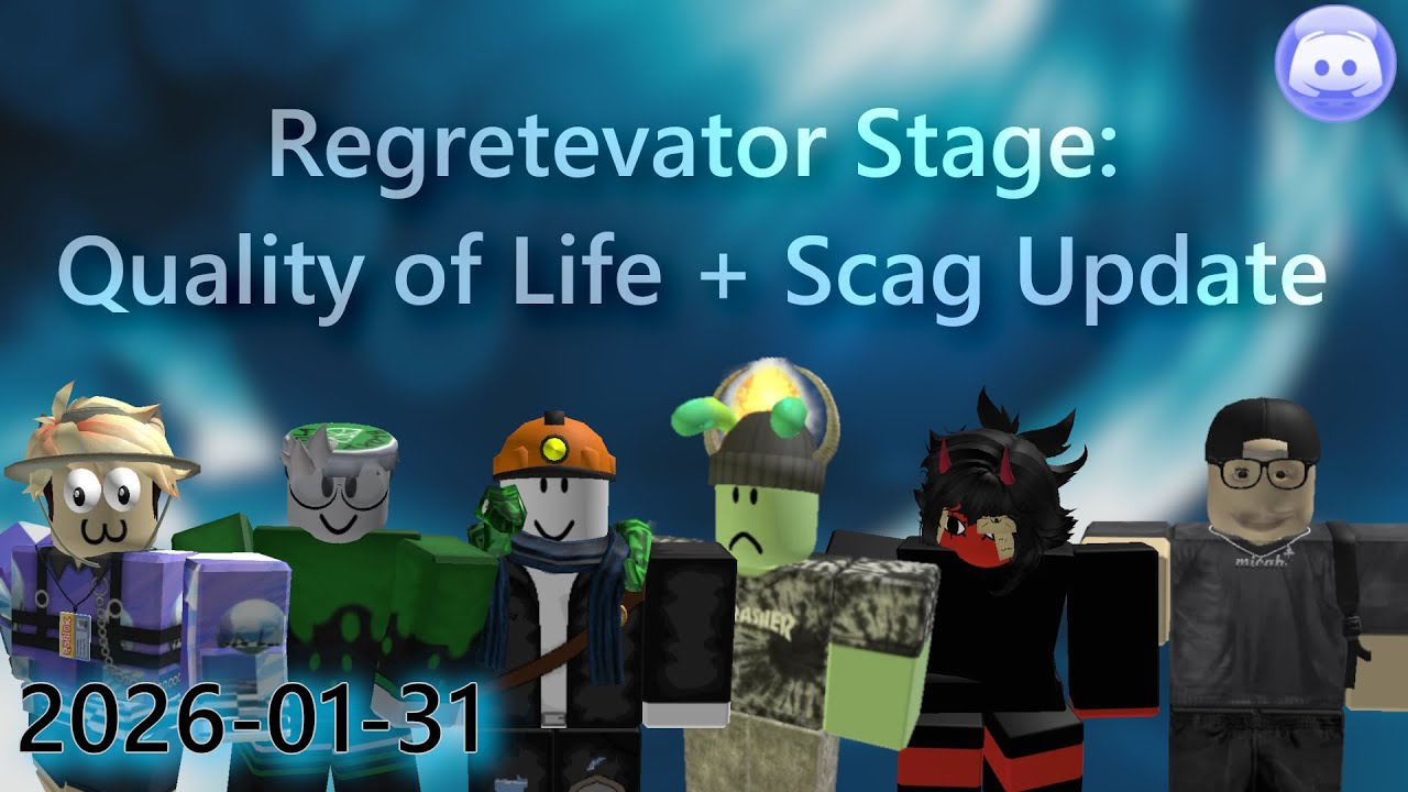 (01/31) Minor scag update number 32 - Regretevator Stage