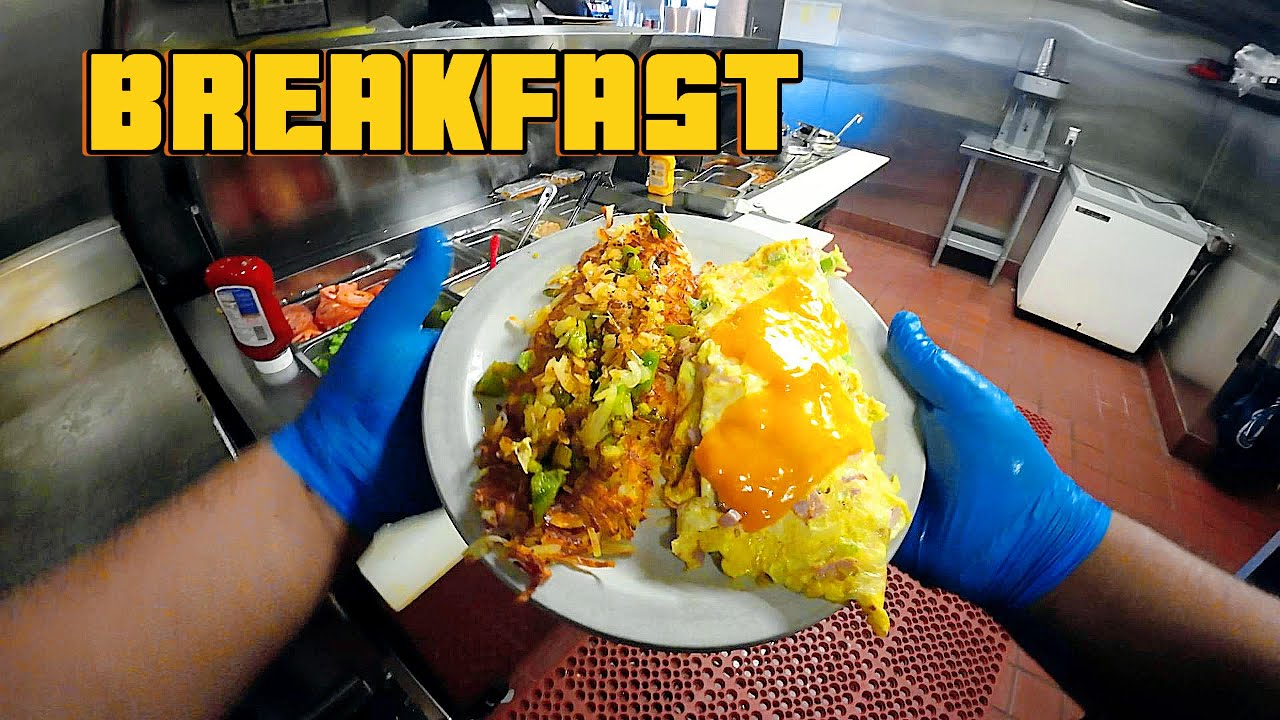 ASMR Cooking | Serving breakfast | 🥚🔥🍳🥓