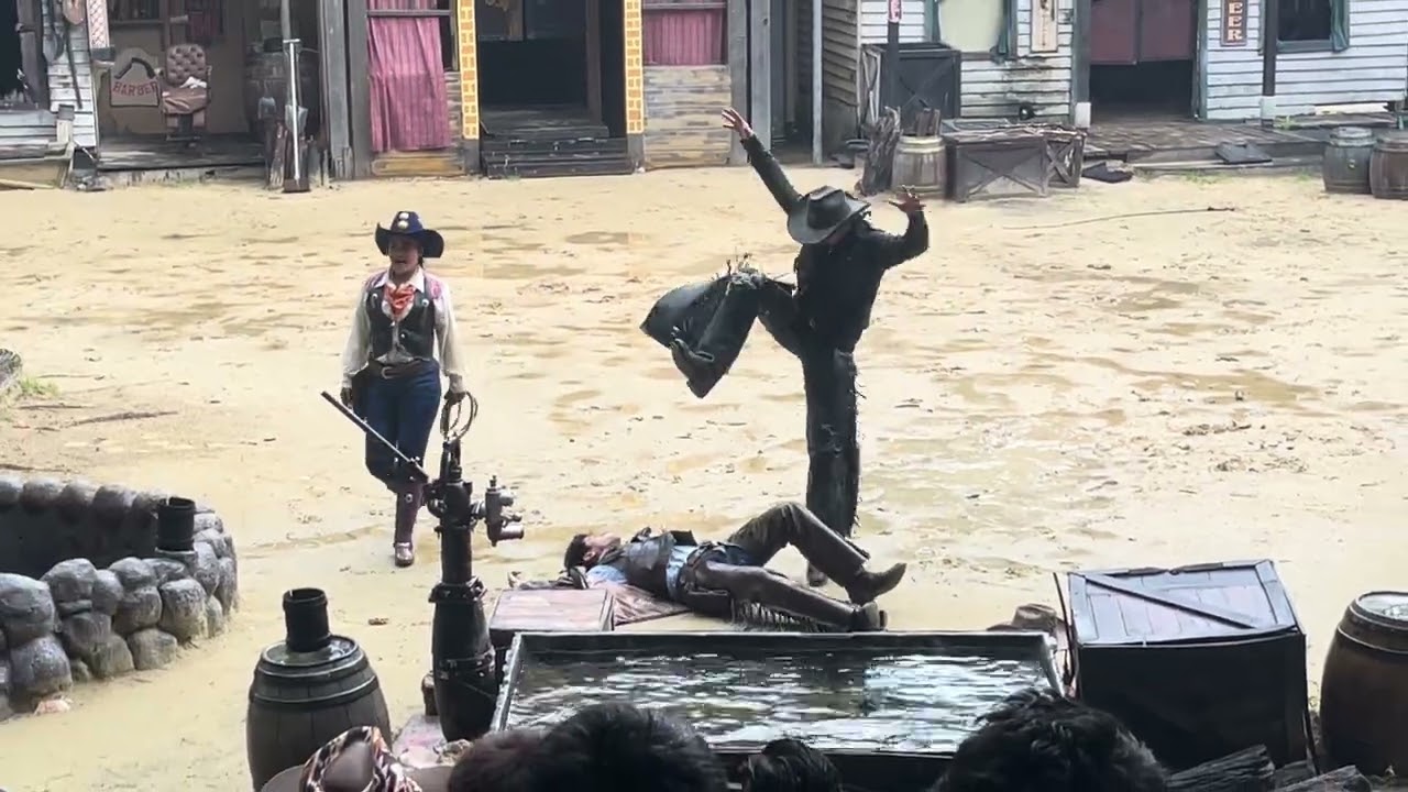 Cowboy Show in Safari World Bangkok