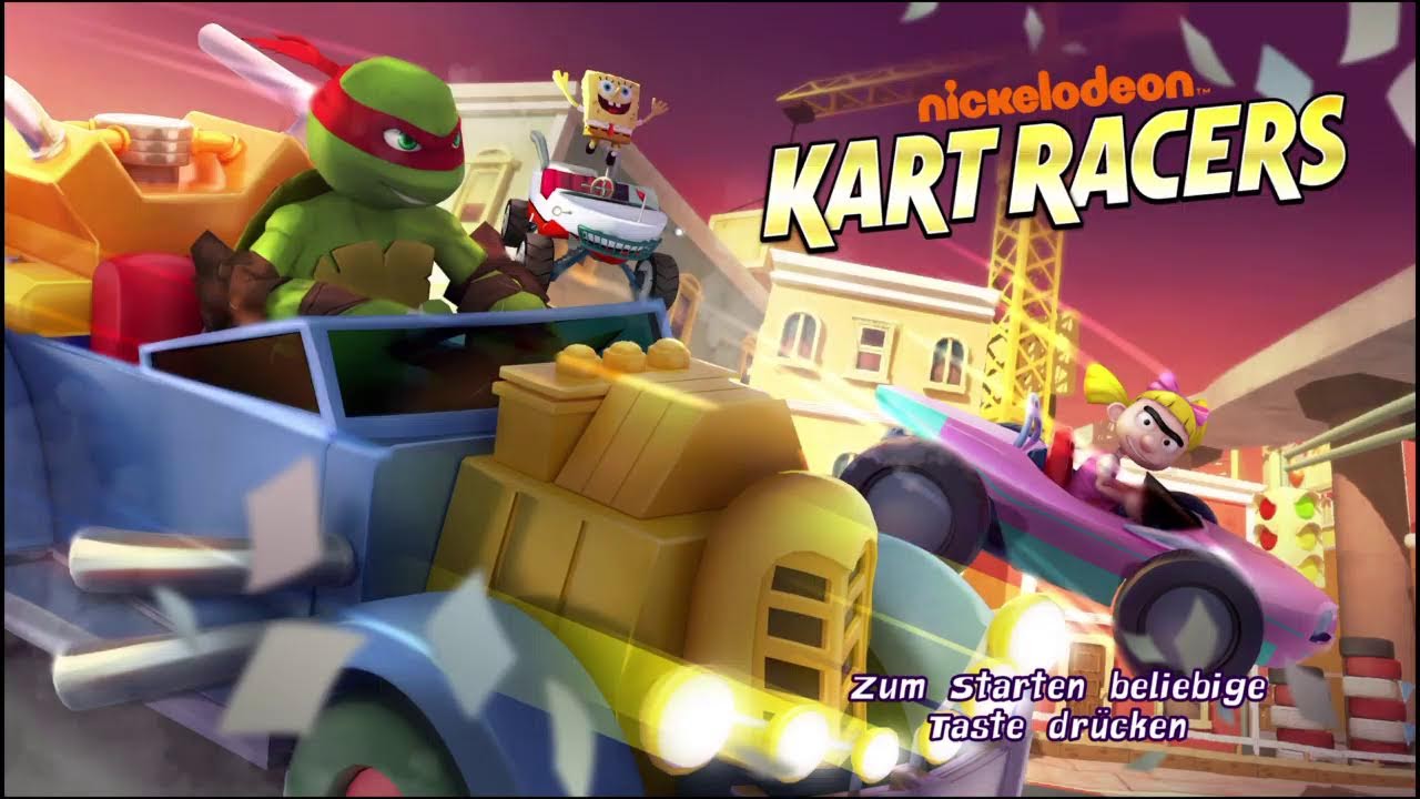 Nickelodeon Kart Racers Neu Anfangen und ganz entspannt PS4-Live-Übertragung von AnnieKnowbyHD