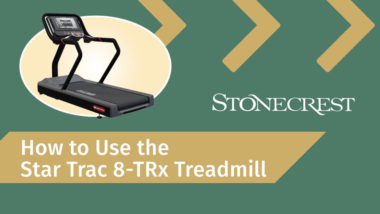 How to Use the Star Trac 8-TRx Treadmill