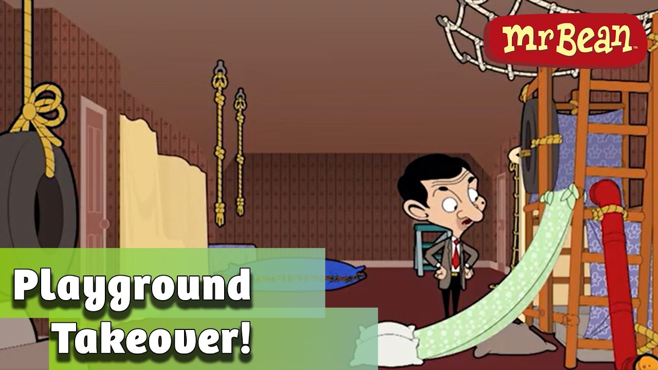 Mr Bean’s Flat of Fun | Mr Bean And Teddy Cartoons