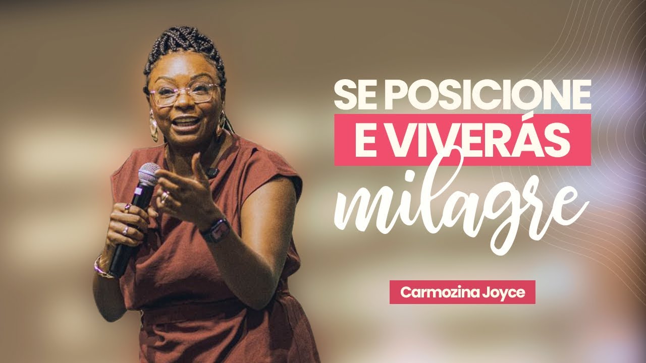 Milagres não acontecem para quem está parado - Miss. Carmozina Joyce