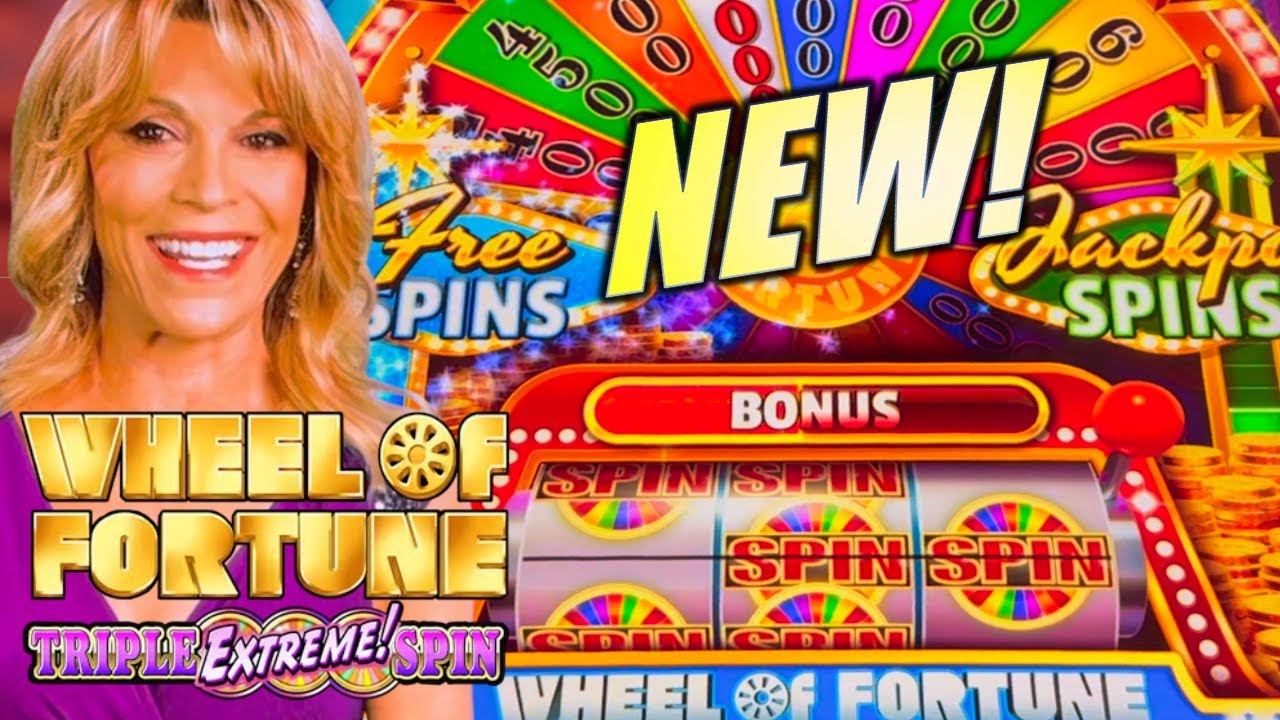 SHE'S BACK!! NEW! WHEEL OF FORTUNE TRIPLE SPIN EXTREME Slot Machine (IGT)