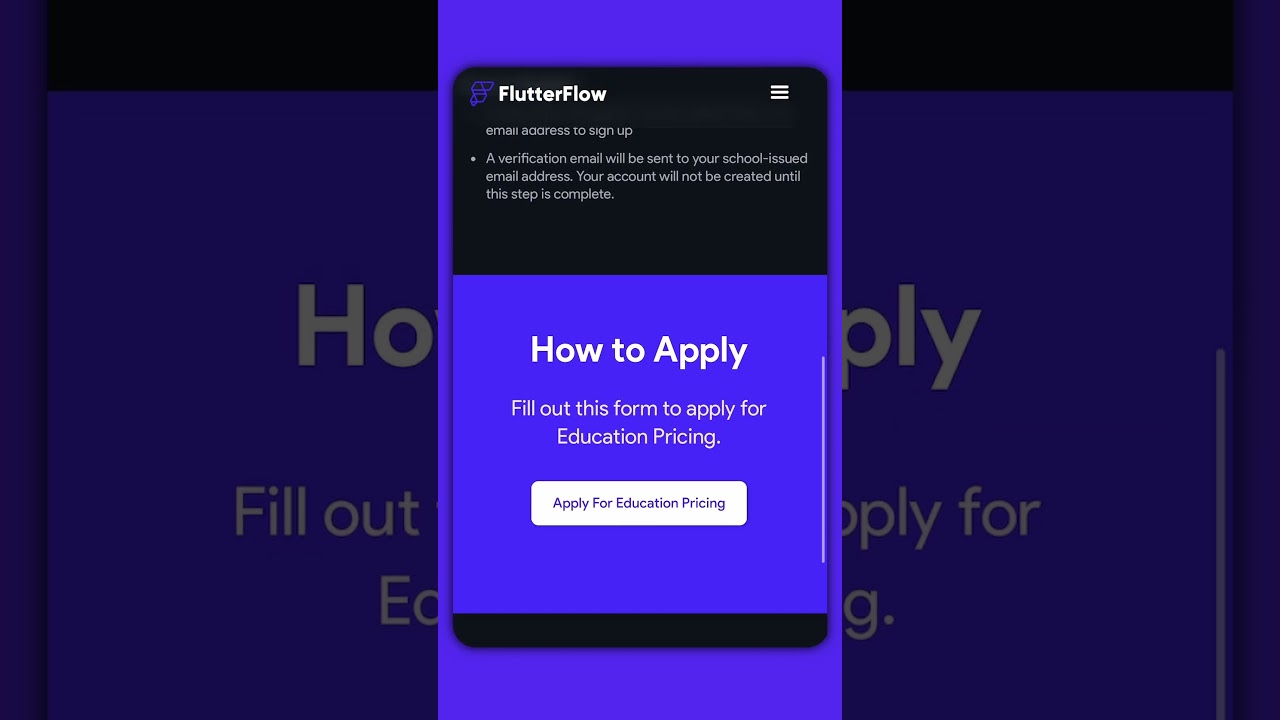 Students can get FlutterFlow PRO for FREE #flutterflow #nocode