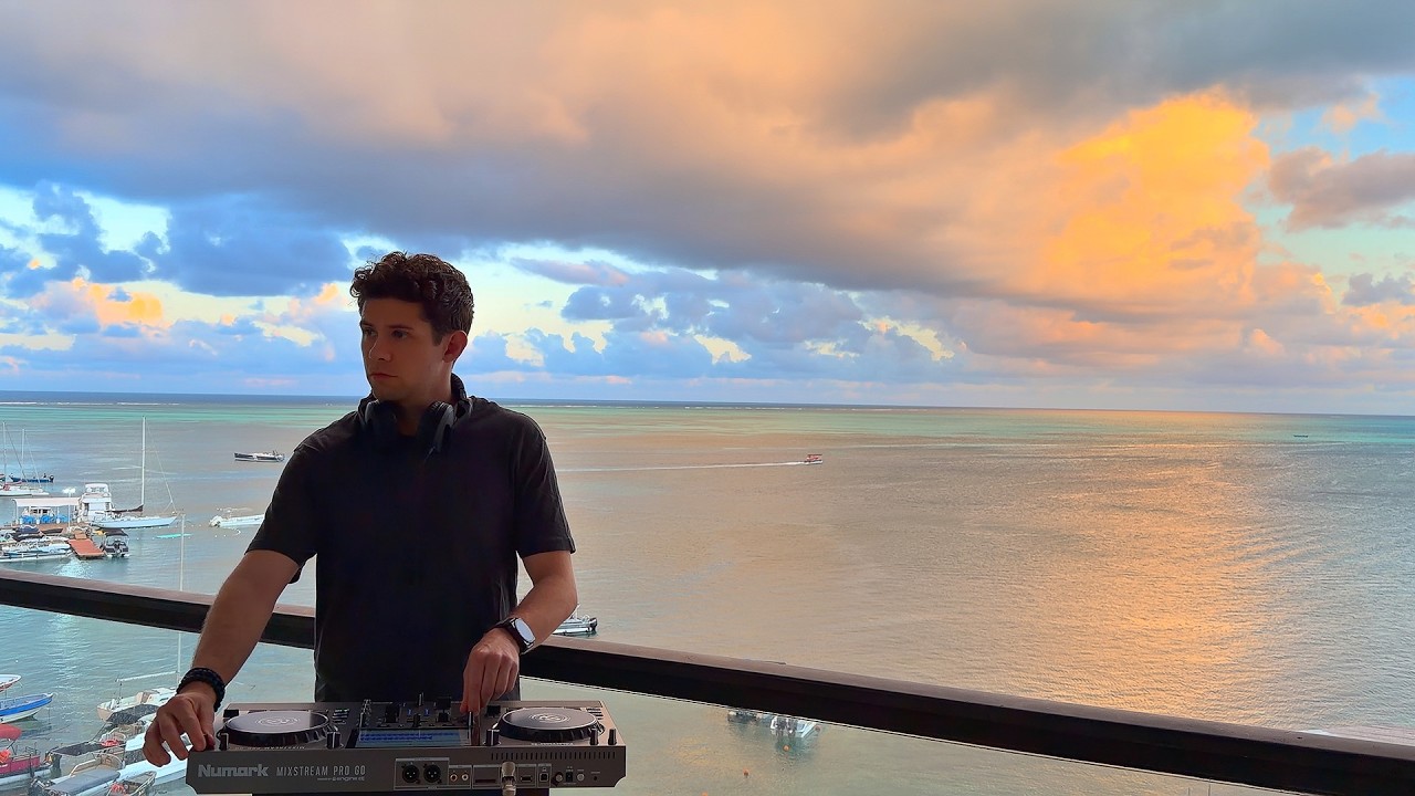 Latin Afro House Sunset Mix | San Andres Oceanfront Vibes