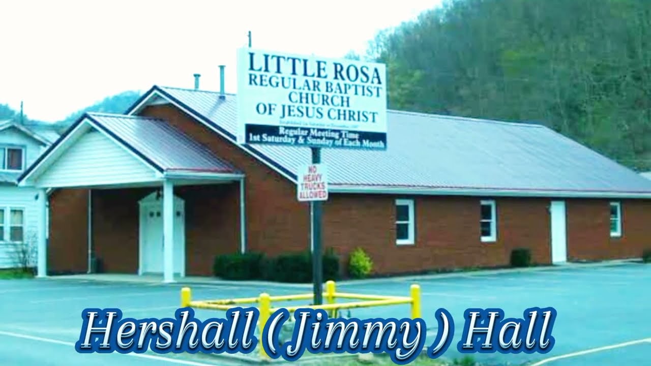 Jimmy (Hershall) Hall Singing At The Little Rosa Church