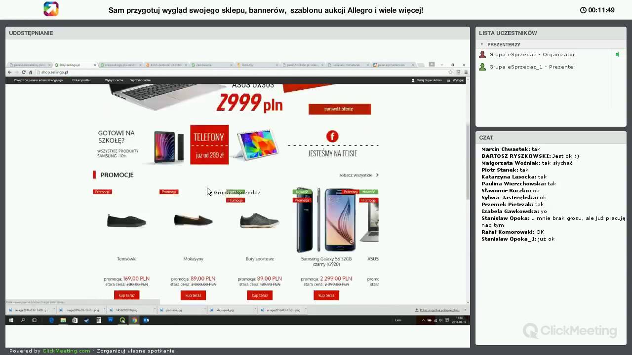 Kurs tworzenia wyglądu sklepu Sellingo, szablonu aukcji Allegro i grafik reklamowych!