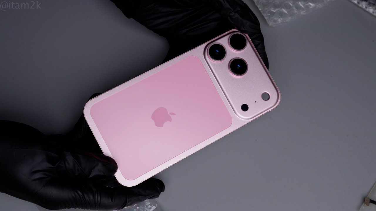 [Satisfying] IPhone 17 Pro Pink Color By Custom Housing (From iPhone 11) | No Talking | Full Guide