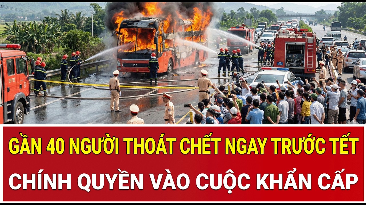 Thời sự nóng 13/2: Gần 40 người thoát khỏi 
