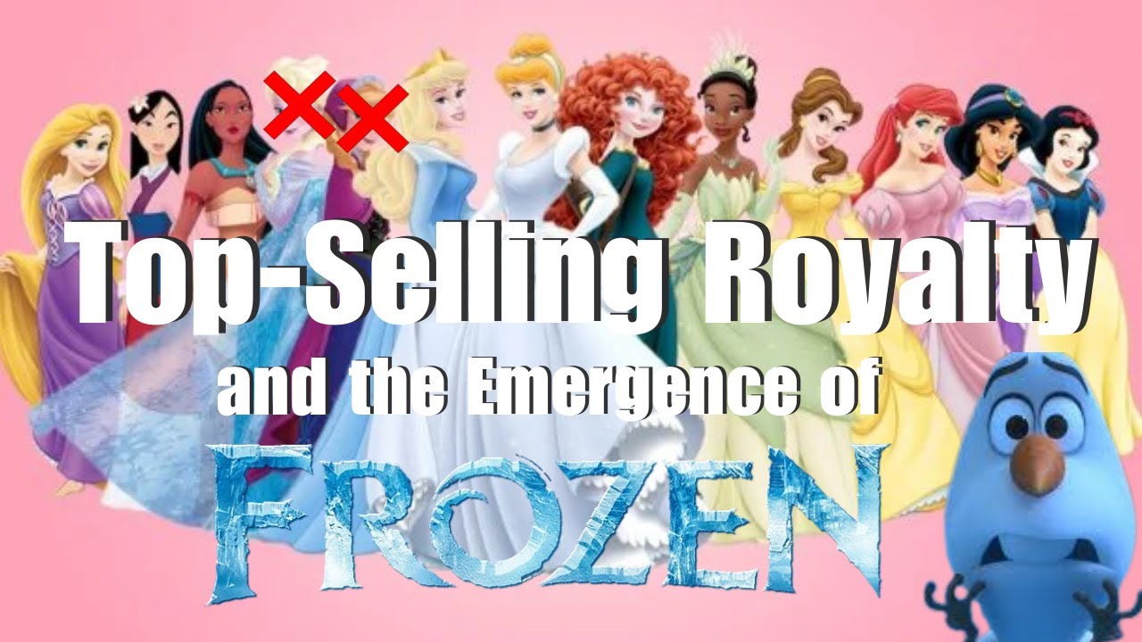 Top-Selling Disney Princesses: Frozen’s Incredible Journey