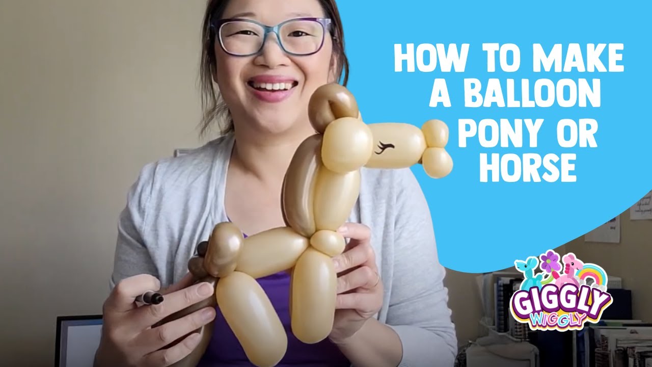 How to Make a Balloon Horse or Pony | Easy Balloon Animal Tutorial