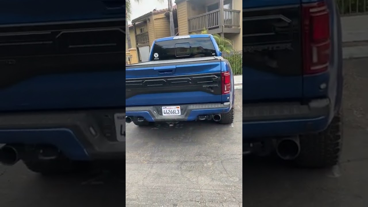 2017 Ford Raptor Muffler Delete Sound