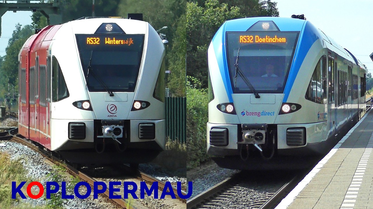 Treinen op station Doetinchem & Doetinchem de Huet - 12 september 2022