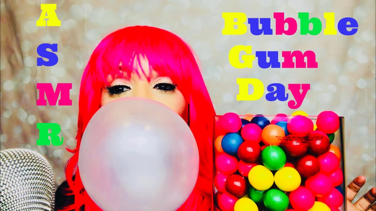 ASMR National Bubble Gum Day