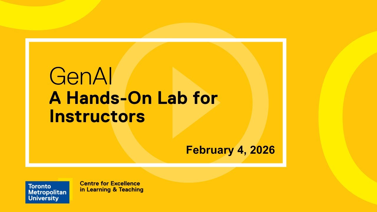 GenAI in Action: A Hands-On Lab for Instructors