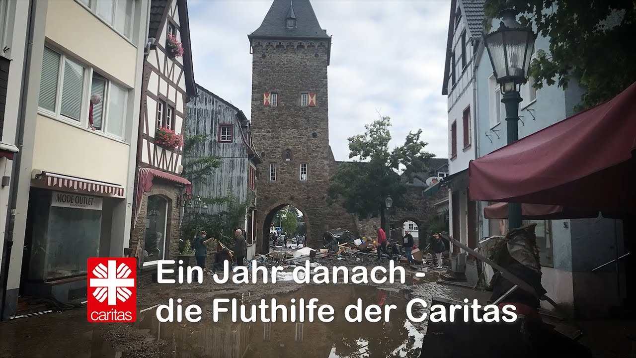 Die Fluthilfe der Caritas – ein Jahr danach