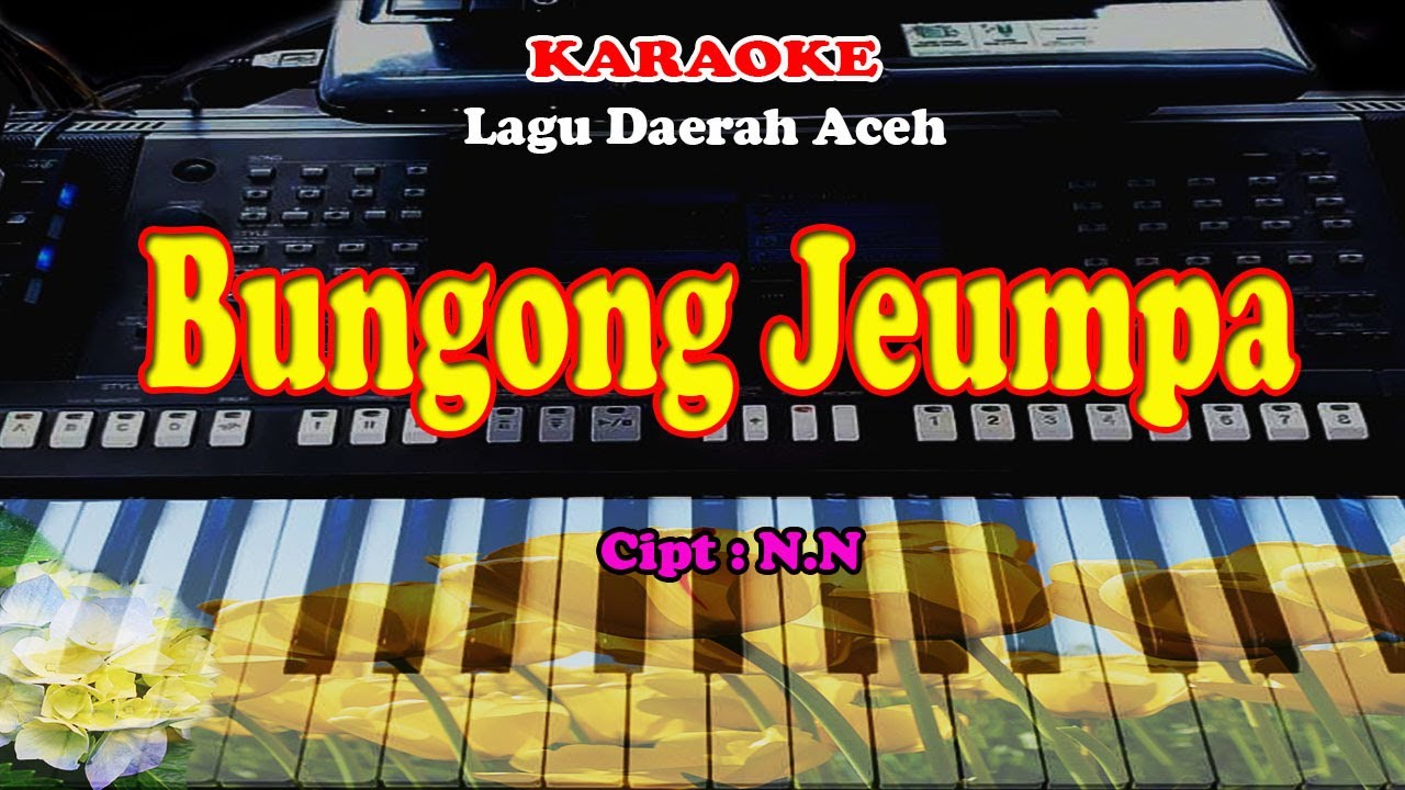 Lagu Daerah ACEH - BUNGONG JEUMPA - KARAOKE
