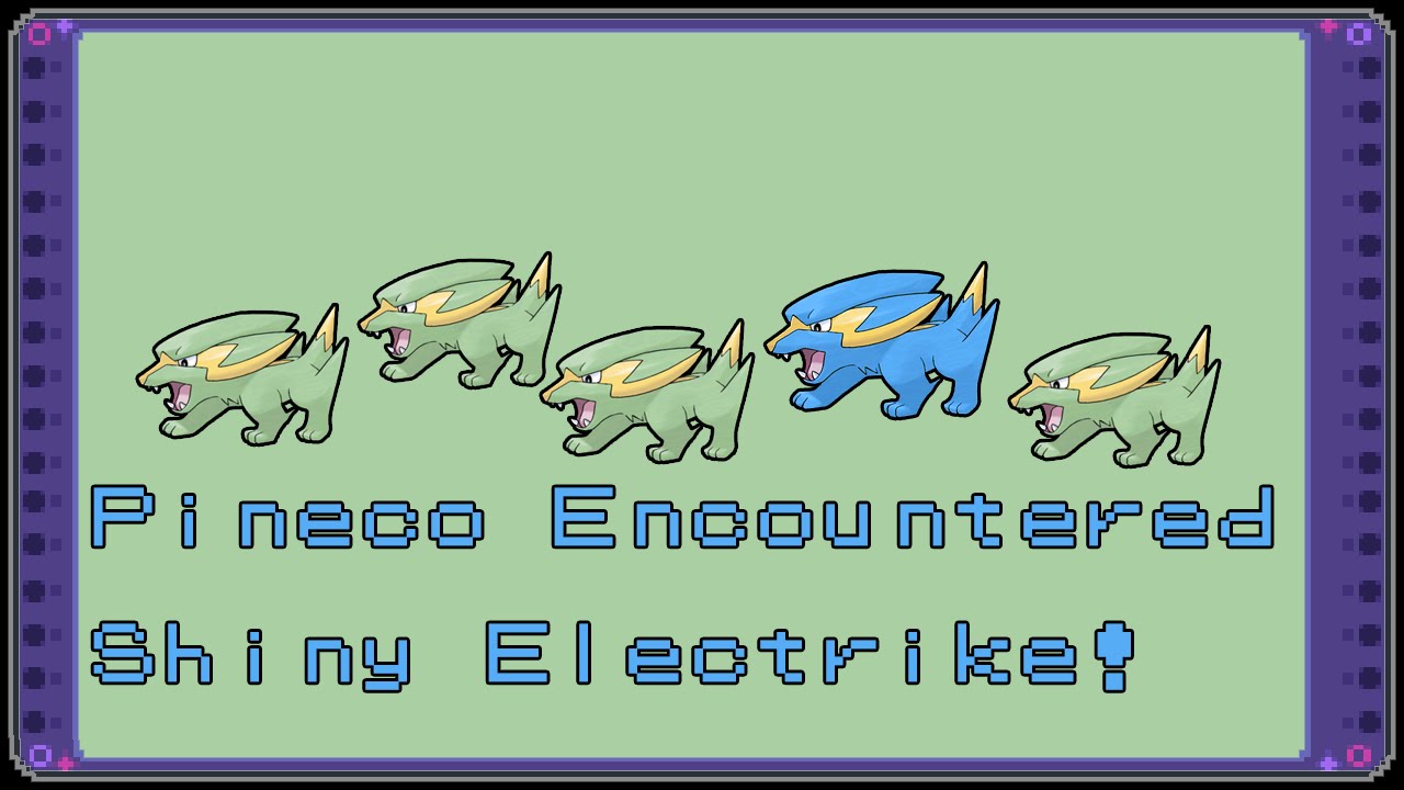 Shiny Elecktrike on Pokemon Omega Ruby! Live! (HE) 20th Shiny Route Quest!