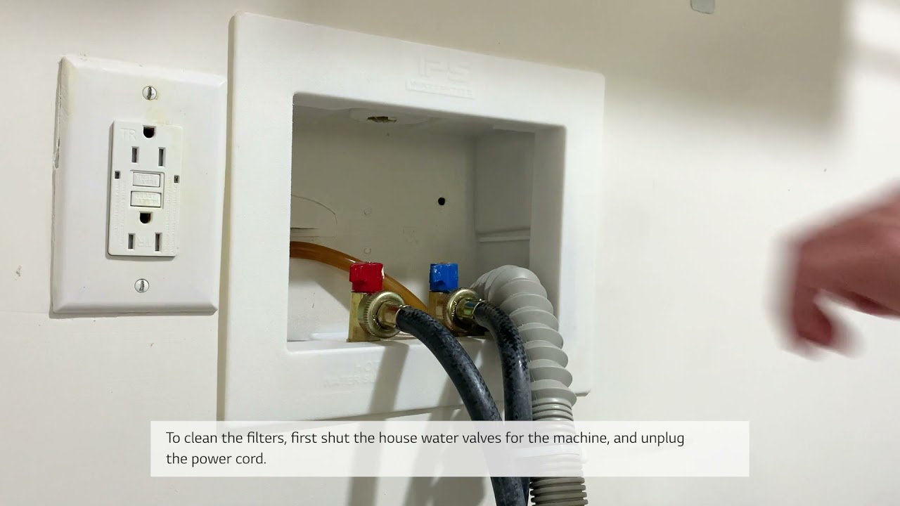 [LG Front Load Washers] Troubleshooting Water Supply Issues On A Washing Machine