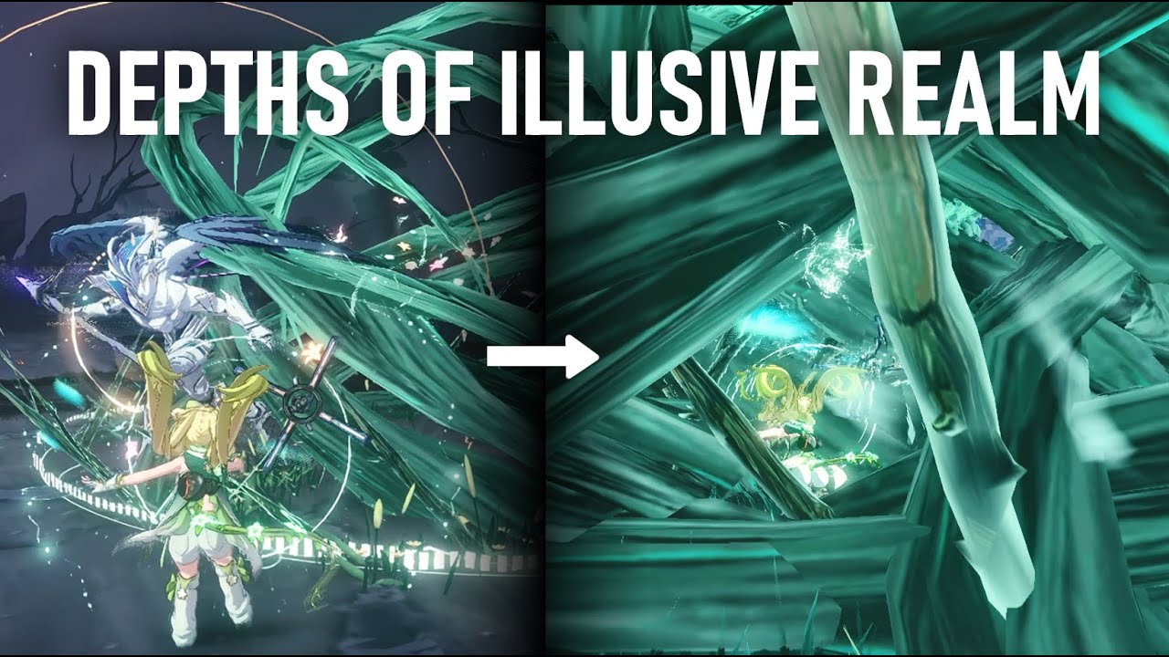 ENHANCED SKILL SHOWCASE | Depths of Illusive Realm - Wuthering Waves