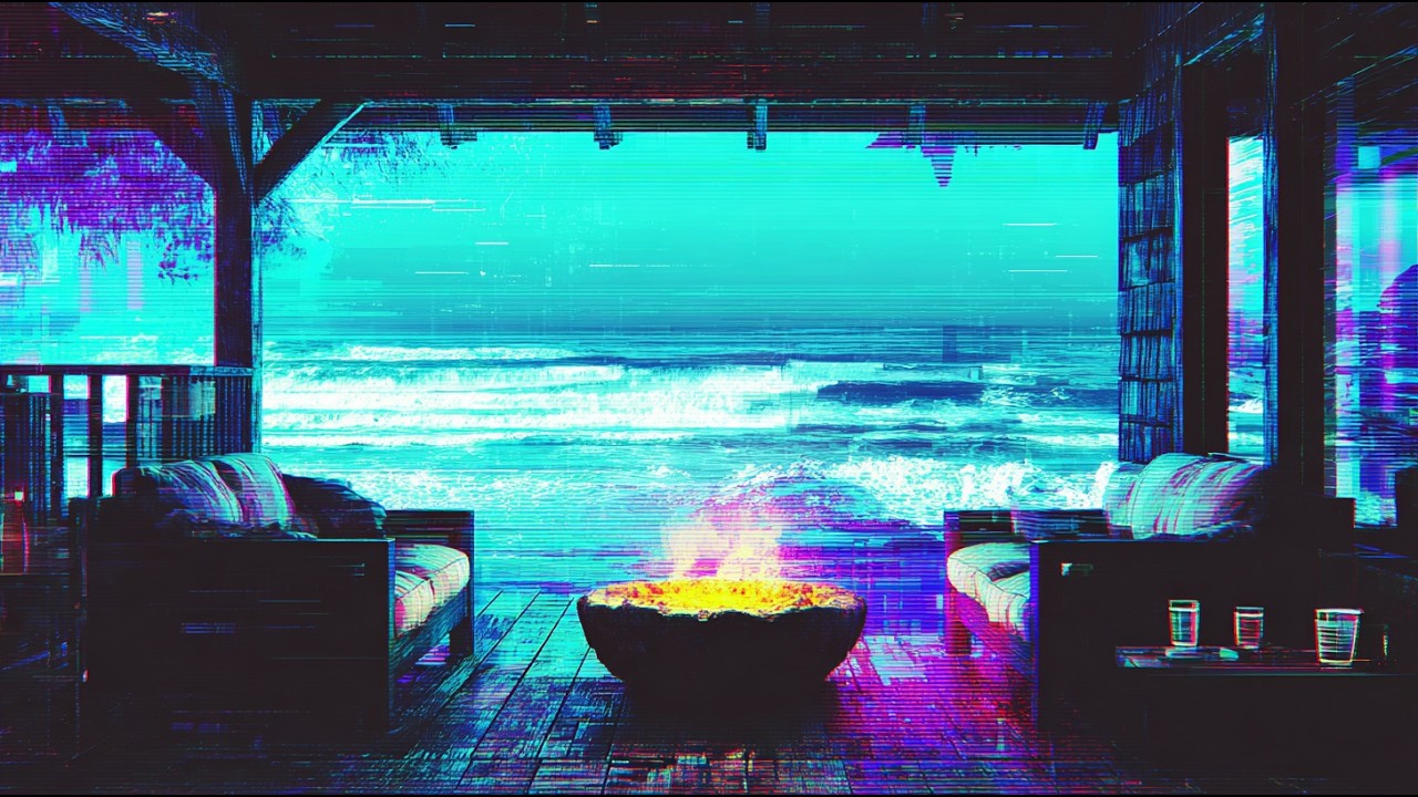 Recharge & Release, Little Light | Cozy Ocean Porch – Negative Energy Cleanse & Endless Wave Harmony