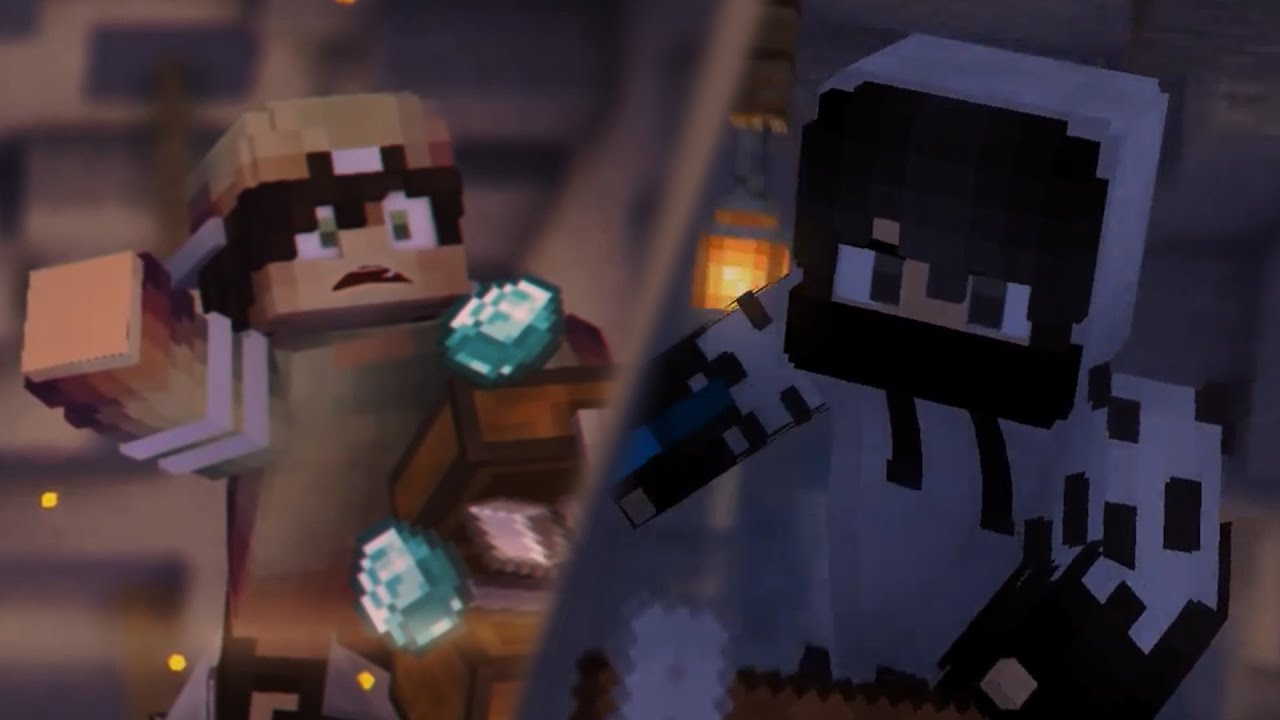 #94 {$} Minecraft Intro ~Ruxxy~ | Mass Dual | [Mine-Imator+AE]