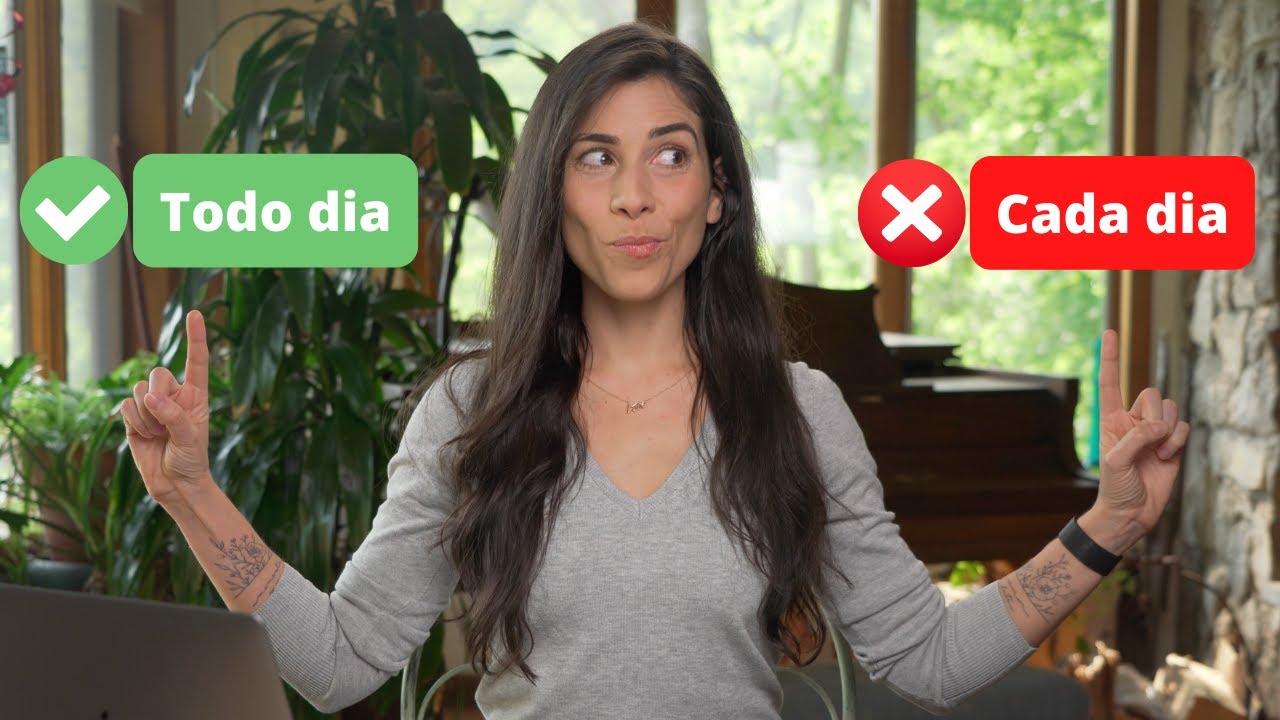 TODO DIA or CADA DIA? | Brazilian Portuguese Vocabulary