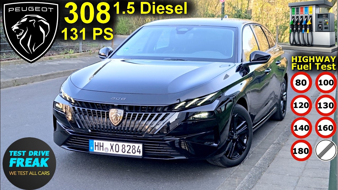 2026 Peugeot 308 SW 1.5 BlueHDi (131 PS) TEST DRIVE 🚗 Fuel Consumption & Performance Review