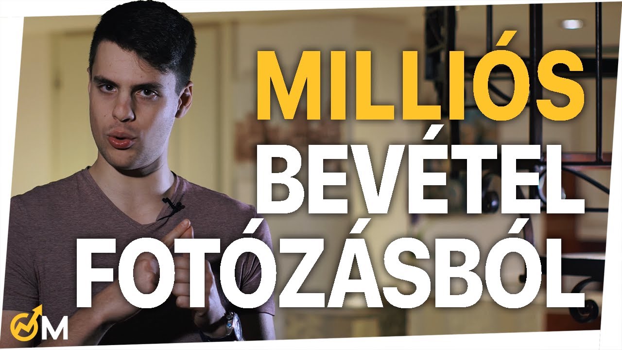 ELSŐ MILLIÓ FORINTOS bevétel FOTÓZÁSBÓL || Kaltenecker Kristóf