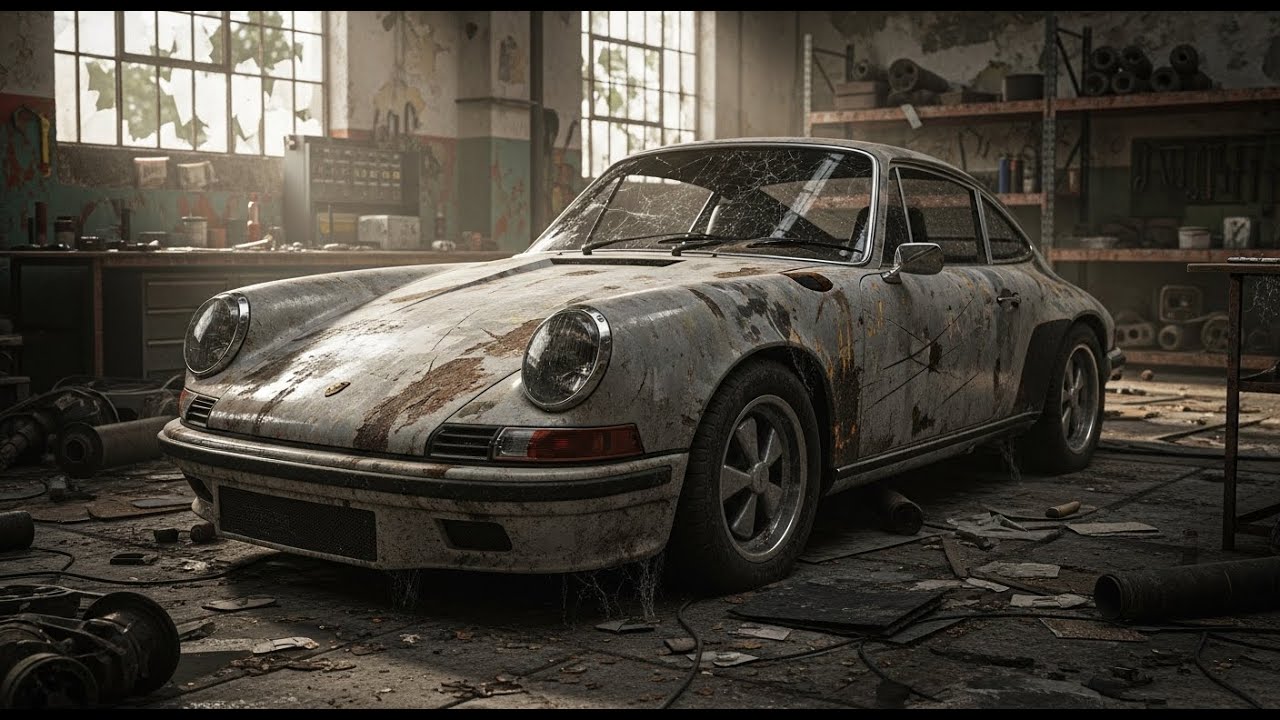 ASMR Precision Car Restoration Full Rebuild of 1973 Porsche 911 Carrera RS