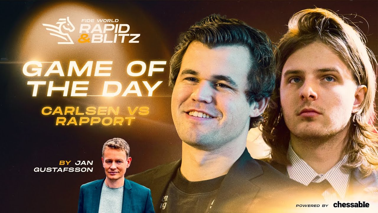 Most Exciting Blitz Game Ever? Carlsen-Rapport, World Blitz Game of the Day