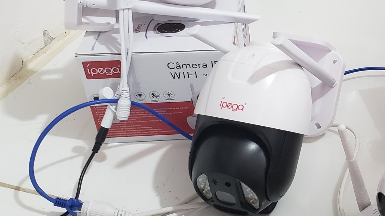 Como Configurar Camera ipega Kp ca 183 Pelo Cabo de rede