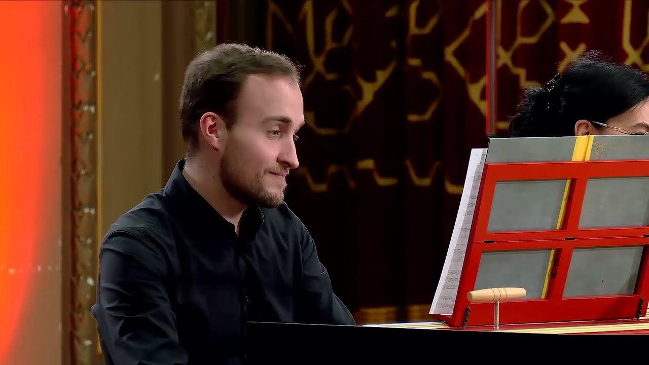 JS Bach: Allegro (din Concertul BWV 1052). Raluca Enea / Alexander von Heissen / ansamblul Sempre.