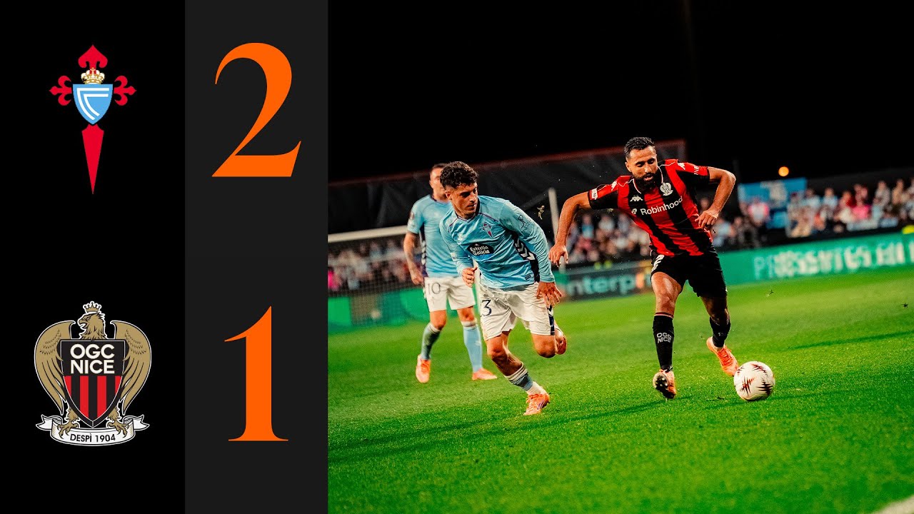 R&eacute;sum&eacute; : Celta Vigo - OGC Nice (2-1) I J3 - Ligue Europa 2025-2026