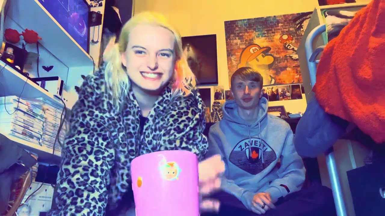 Pens and cup challenge 