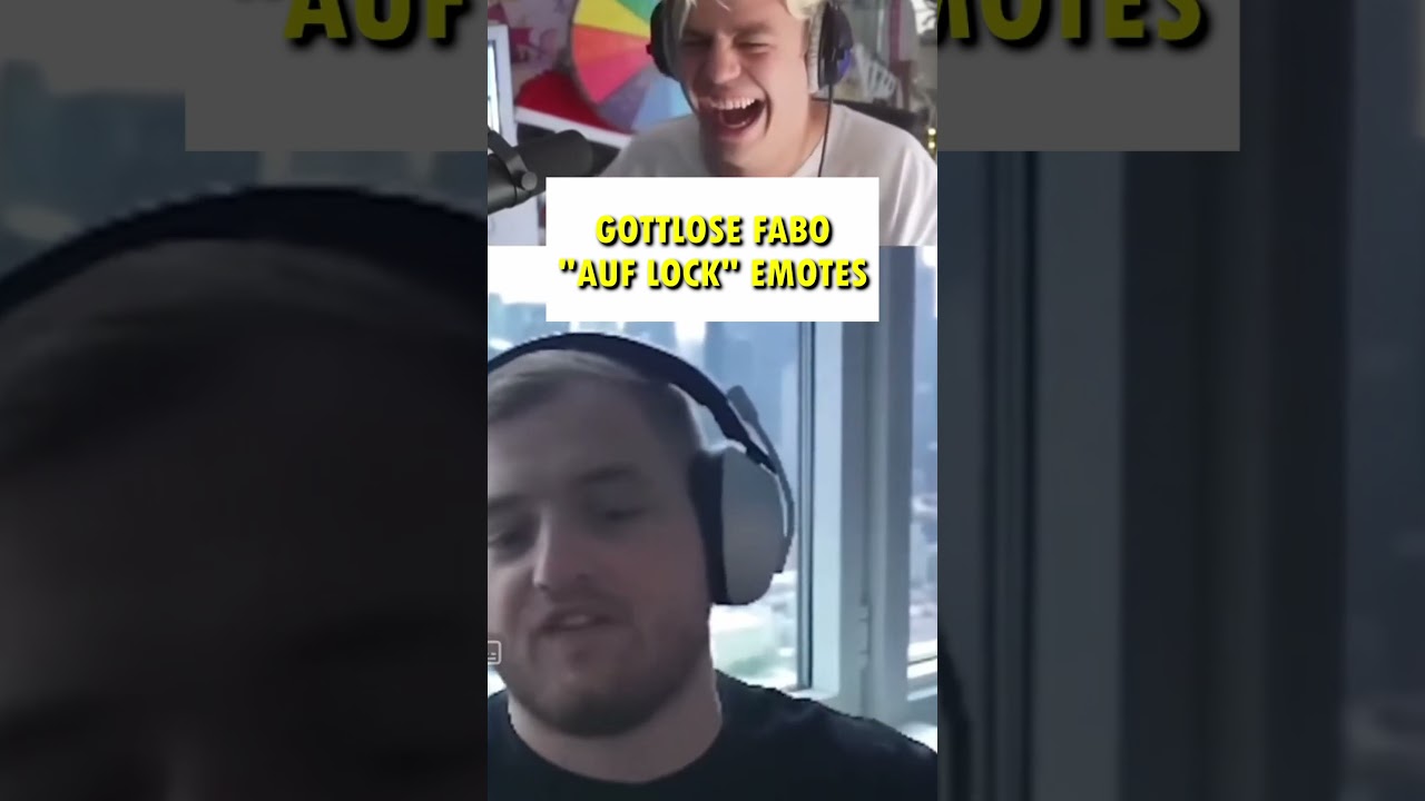 Papaplatte reagiert auf gottlose Fabo Emotes - #shorts