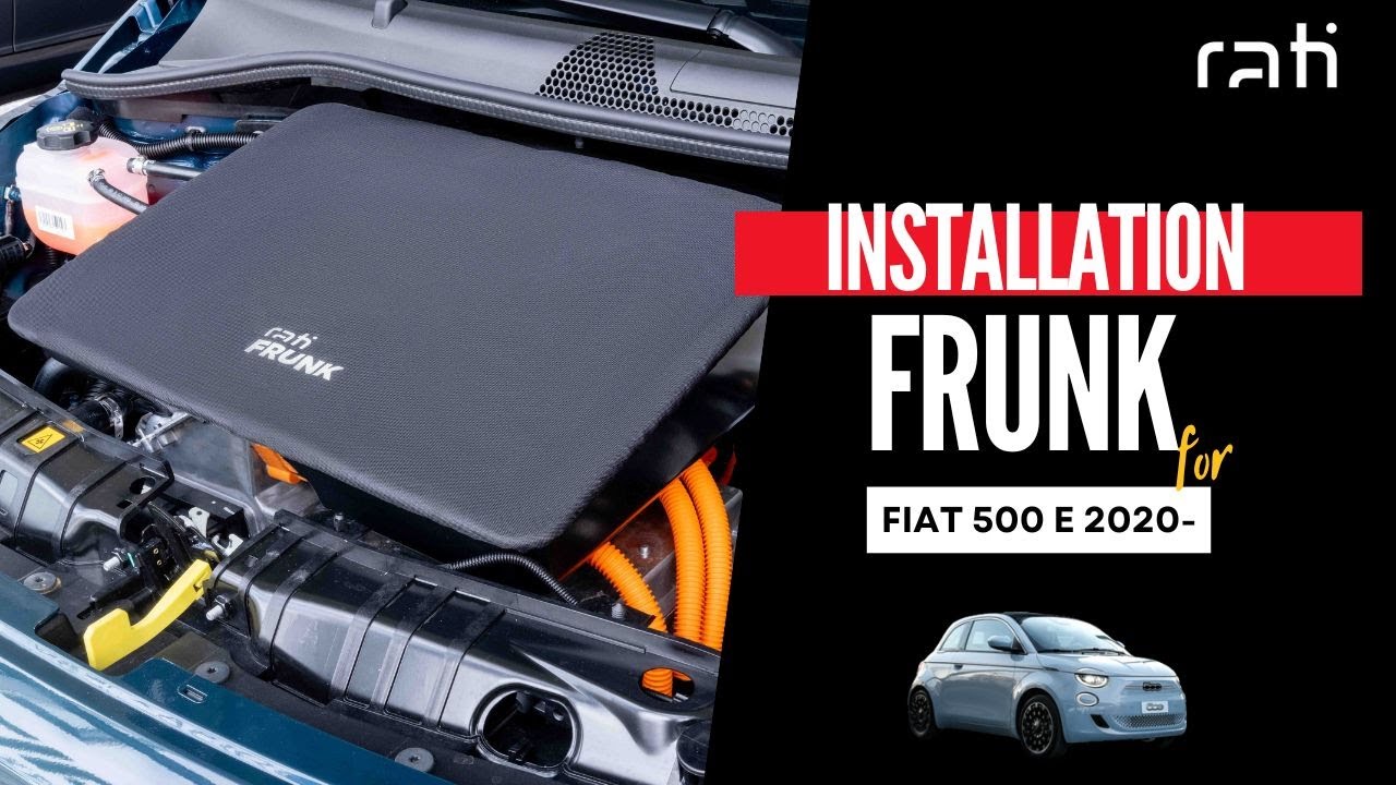 Rati FRUNK for Fiat 500e 2020- installation