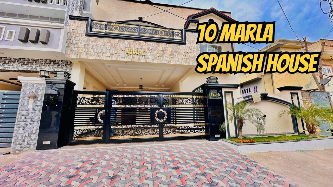 10 Marla Spanish Luxury House For Sale In Gulraiz Housing Scheme || Rawalpindi