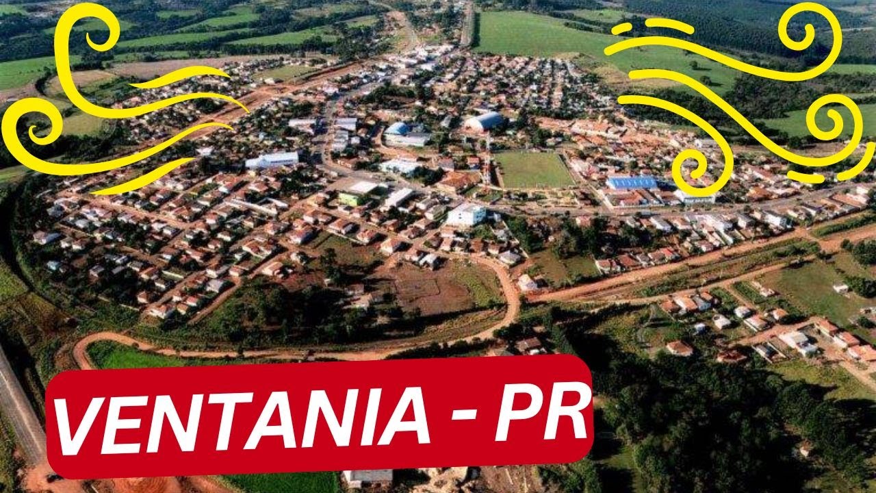 Passando pela estrada da cidade de Ventania no Paraná