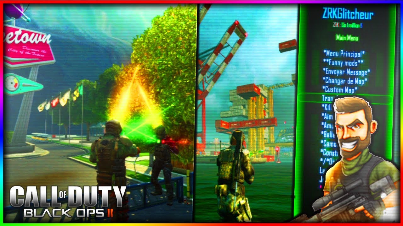 VOICI LE MOD MENU DE ZRKGlitcher SUR BO2 !