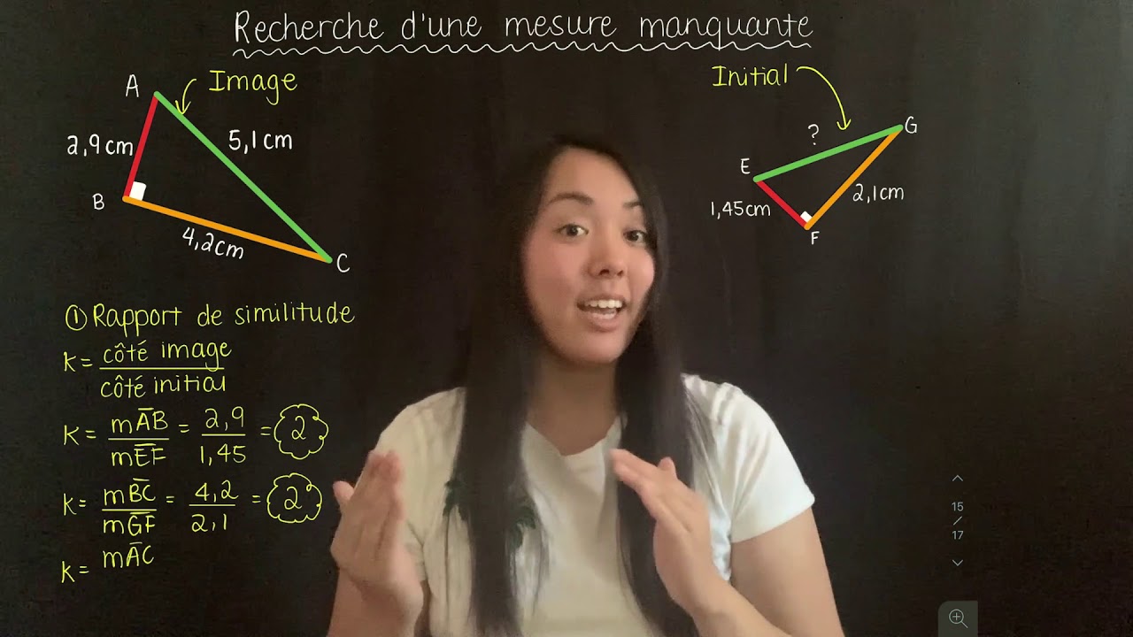 Mesures manquantes dans des figures semblables