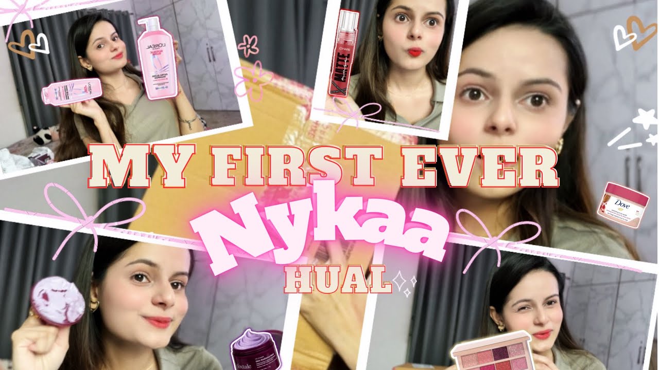 My first ever Nykaa PINK LOVE SALE haul🎀