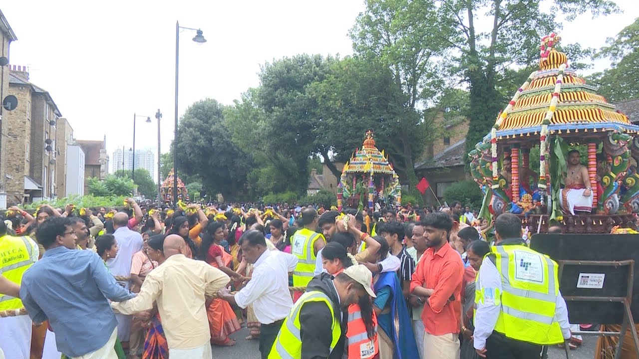 Enfield Nagapoosani Amman Chariot Festival 2025